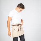 DELANTAL CORTO BEIGE 40X68 CM - Gary's
