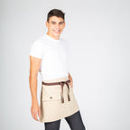 DELANTAL CORTO BEIGE 40X68 CM - Gary's