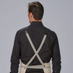 DELANTAL PETO OLLADOS TIRAS COMBI 88X74 CM - Gary's