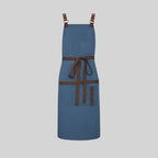 DELANTAL PETO HERRAJES EN PIEL 88X74 CM - Gary's
