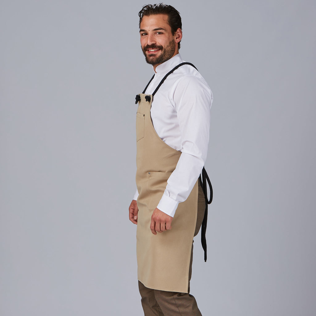 DELANTAL PETO CORDON TRENZADO 88X74 CM - Gary's
