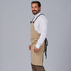 DELANTAL PETO CORDON TRENZADO 88X74 CM - Gary's