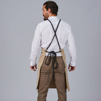 DELANTAL PETO CORDON TRENZADO 88X74 CM - Gary's