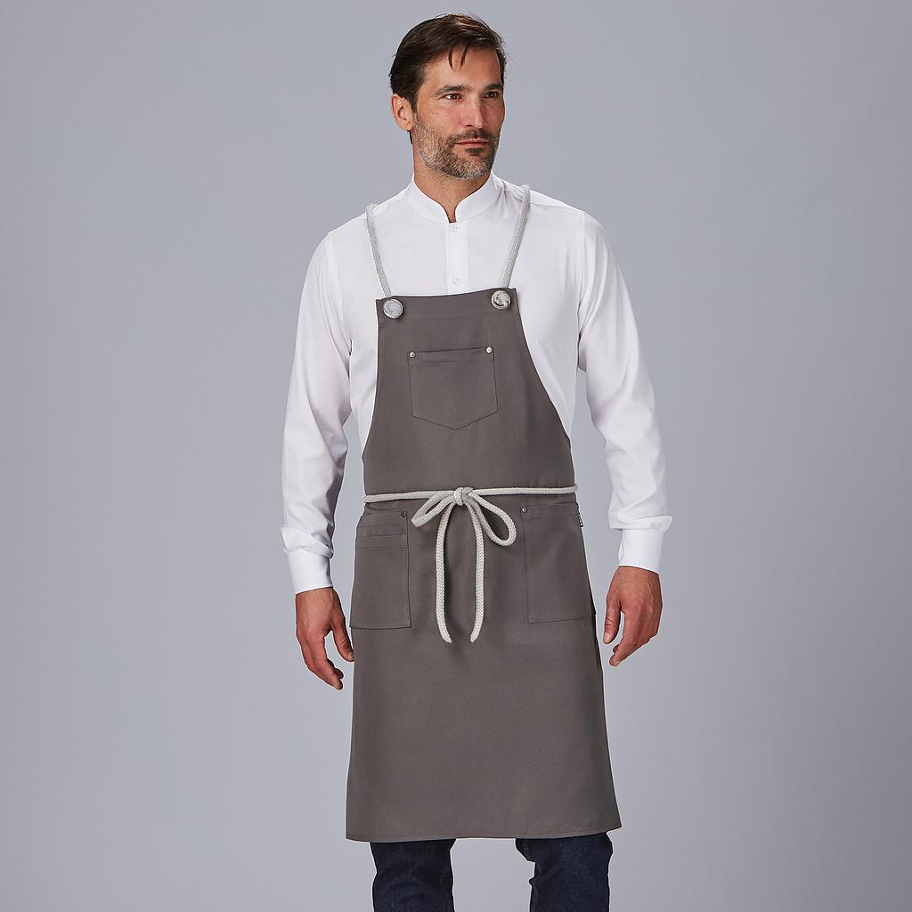 DELANTAL PETO CORDON TRENZADO 88X74 CM - Gary's