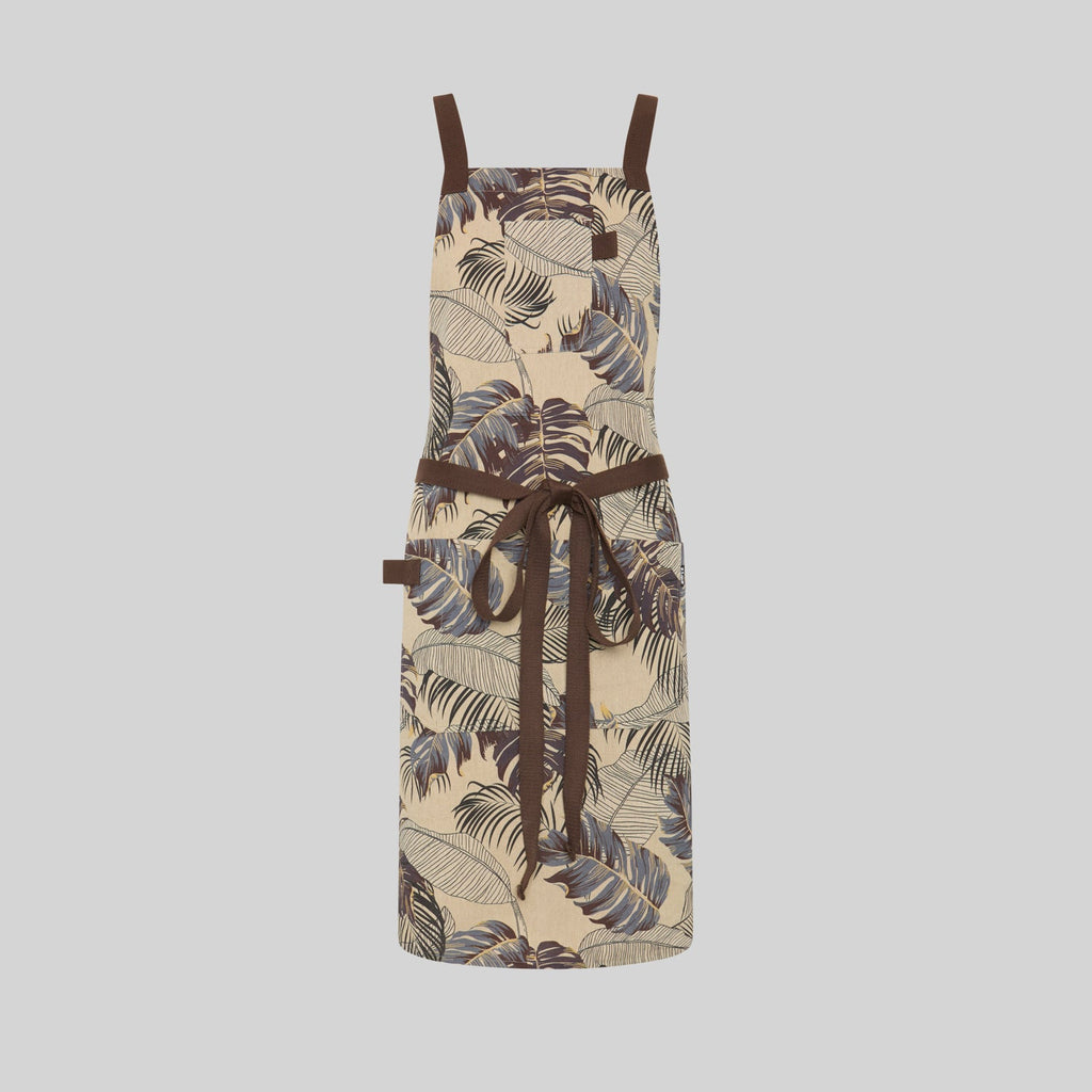 DELANTAL PETO ESTAMPADO FLORES 88X74 CM - Gary's