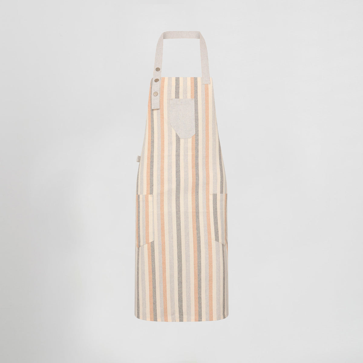 DELANTAL PETO RAYAS COMBINADO 88X74 CM - Gary's