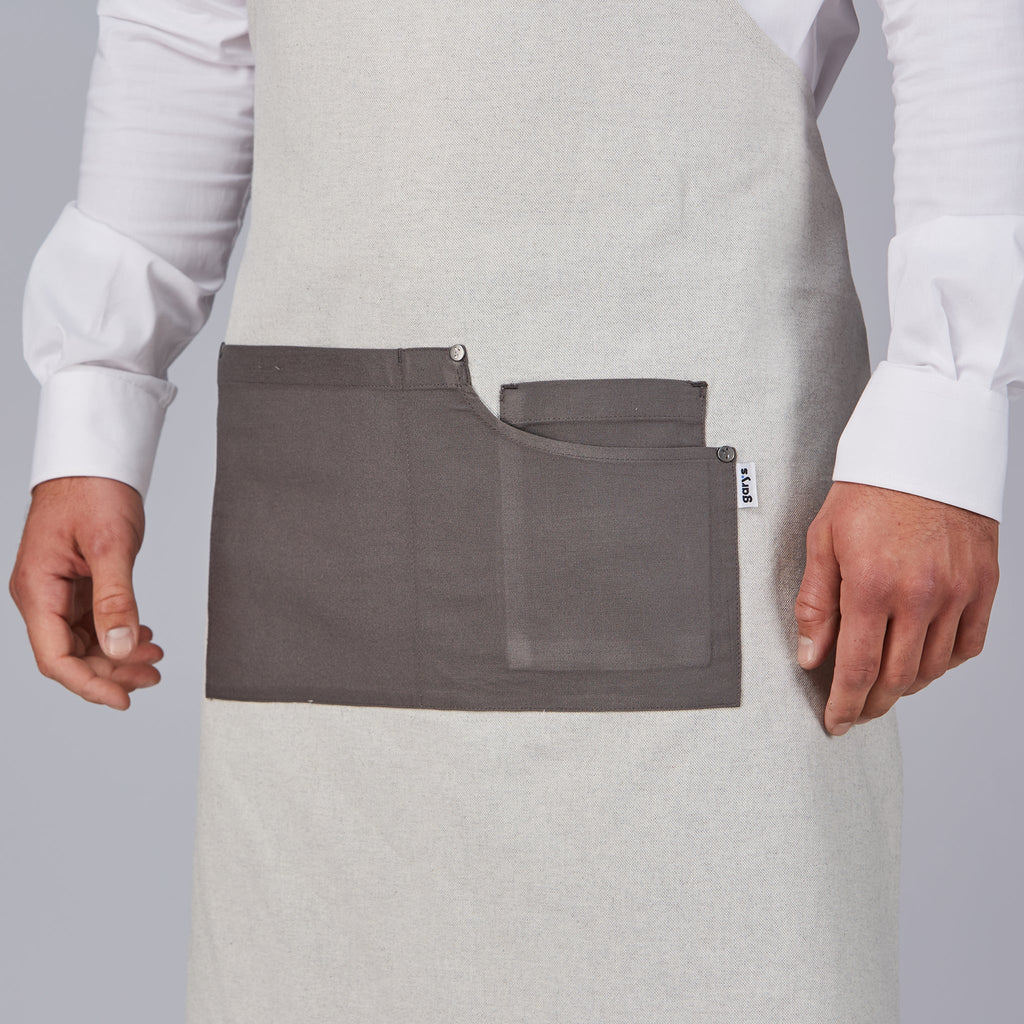 DELANTAL PETO BICOLOR 88X74 CM - Gary's