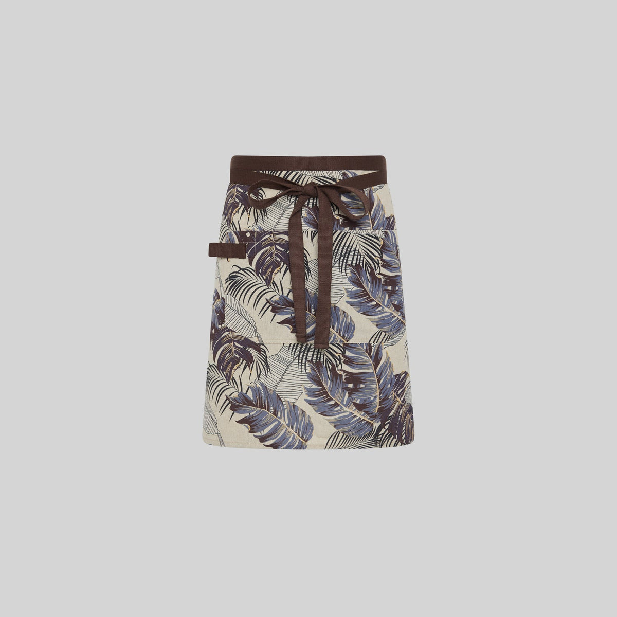 DELANTAL CORTO ESTAMPADO FLORES 50X74 CM - Gary's
