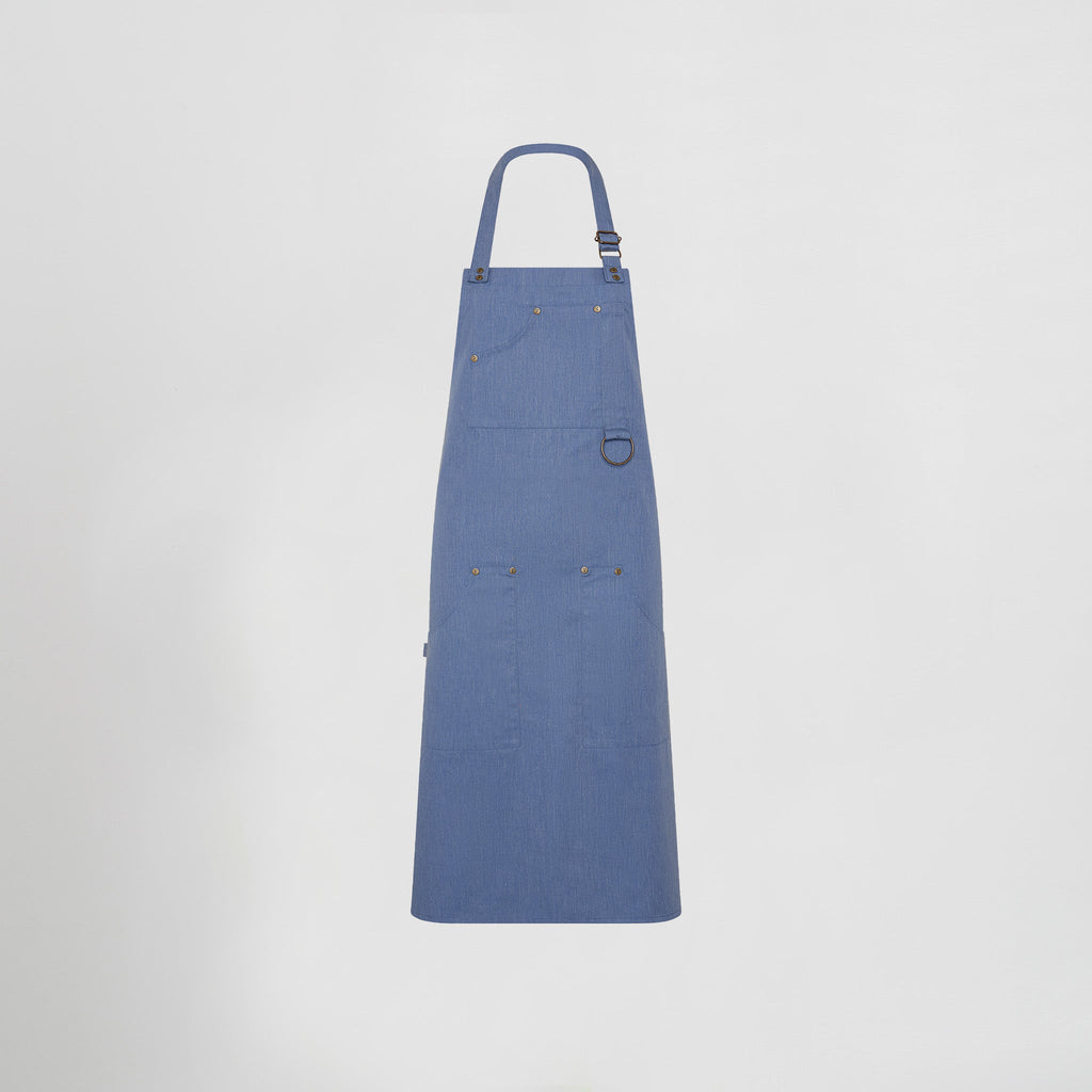 DELANTAL PETO REMACHES SARGA RECICLADA 86X74 CM - Gary's
