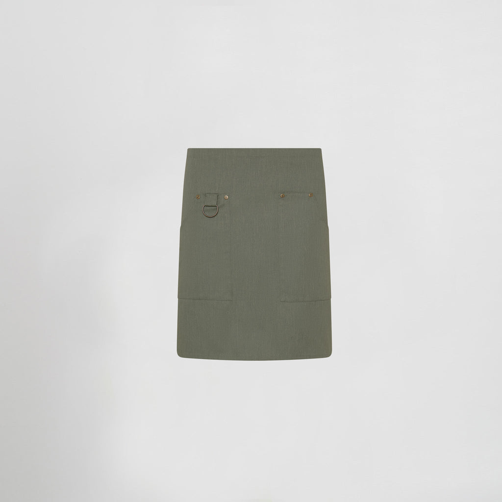 DELANTAL CORTO REMACHES SARGA RECICLADA 50X74 CM - Gary's