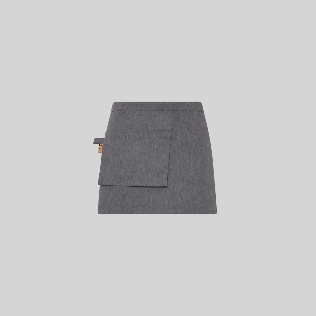 DELANTAL CORTO BOLSILLO CARTERA SARGA RECICLADA 35X67 CM - Gary's