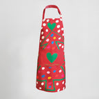DELANTAL AGATHA NAVIDAD 80X68 CM