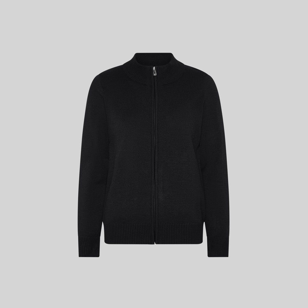 CARDIGAN MUJER PUNTO GRUESO CON CREMALLERA