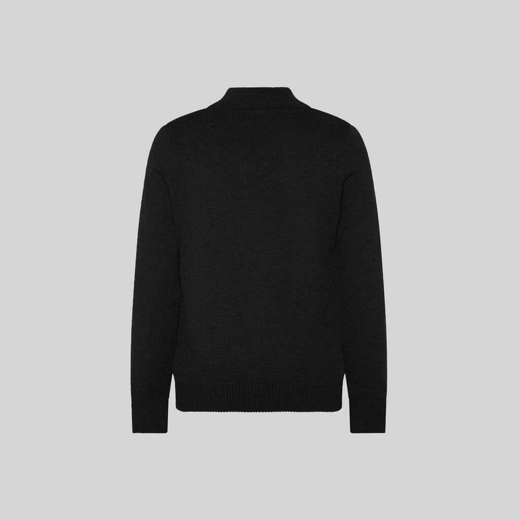 CARDIGAN MUJER PUNTO GRUESO CON CREMALLERA
