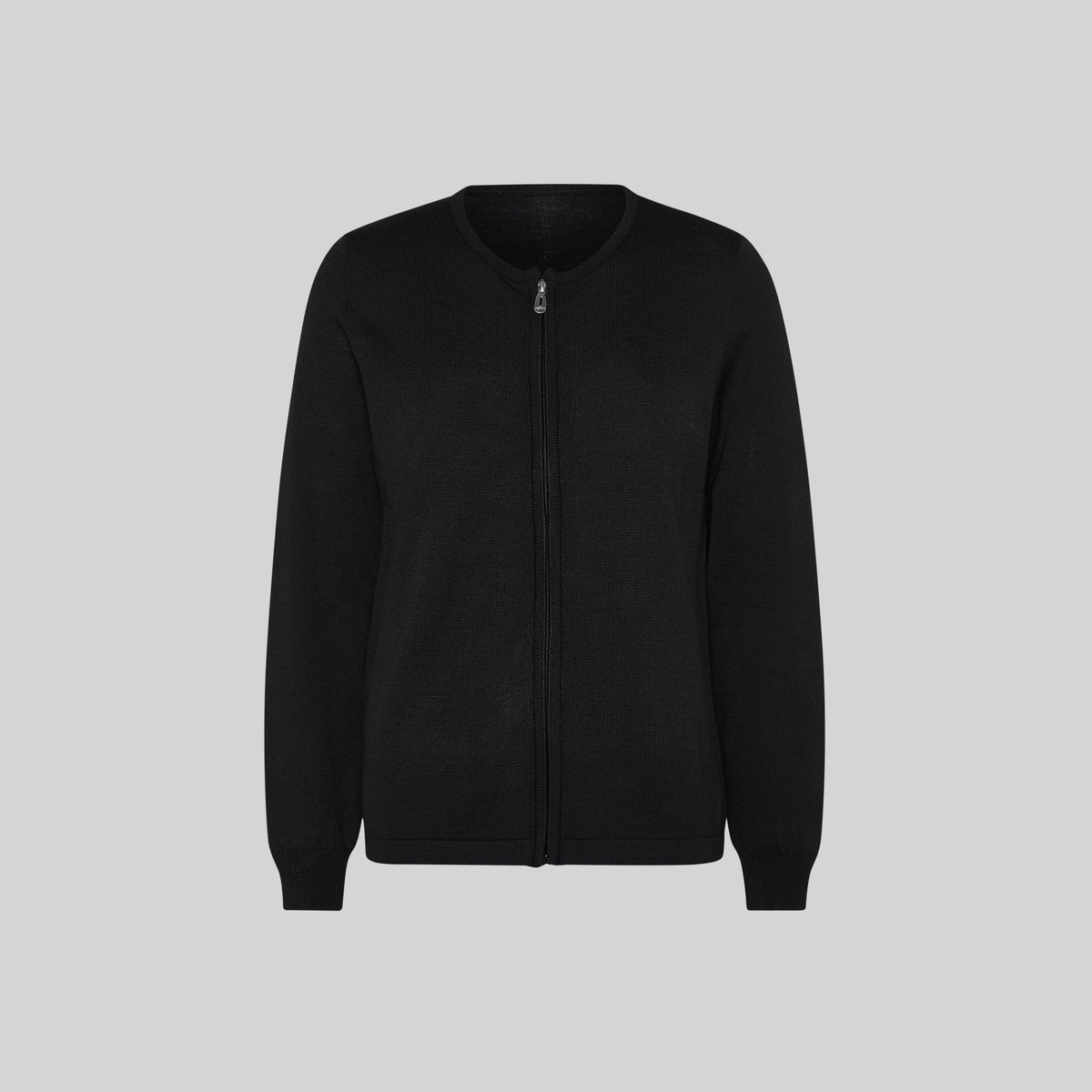CARDIGAN MUJER PUNTO FINO CON CREMALLERA - Gary's