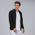 CARDIGAN HOMBRE PUNTO FINO CON CREMALLERA