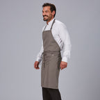 DELANTAL PETO Y BOL SARGA POLIESTER 90X75 CM