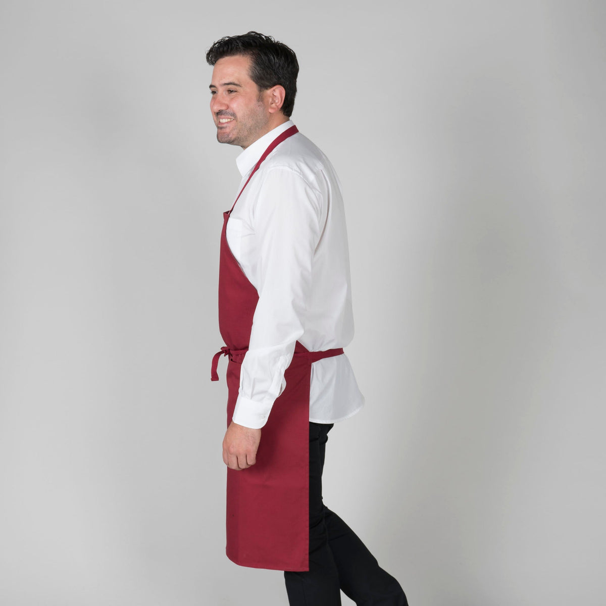 DELANTAL PETO Y BOLSILLO CINTAS 90X75 CM - Gary's