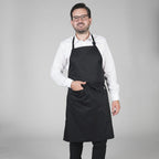 DELANTAL CON PETO Y BOLSILLO 90x75 CM SARGA - Gary's