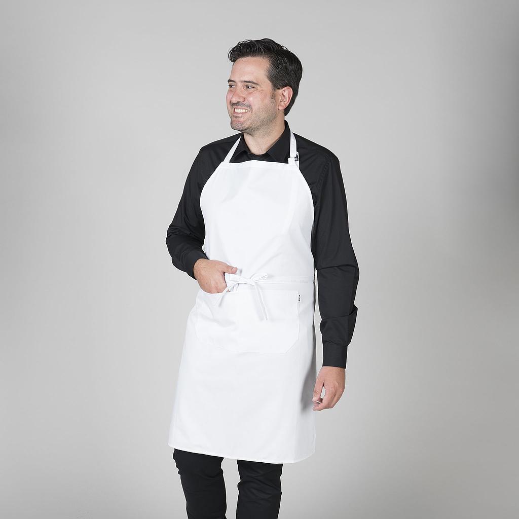 DELANTAL CON PETO Y BOLSILLO 90x75 CM SARGA - Gary's