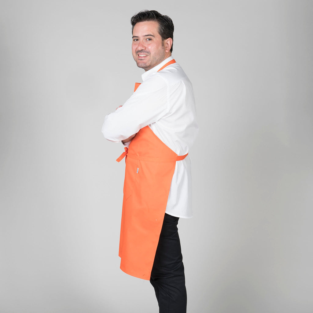 DELANTAL CON PETO Y BOLSILLO 90x75 CM SARGA - Gary's