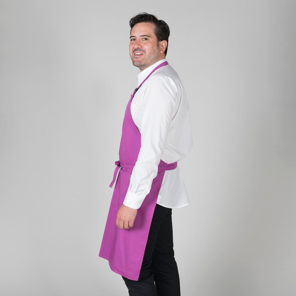 DELANTAL CON PETO Y BOLSILLO 90x75 CM SARGA - Gary's