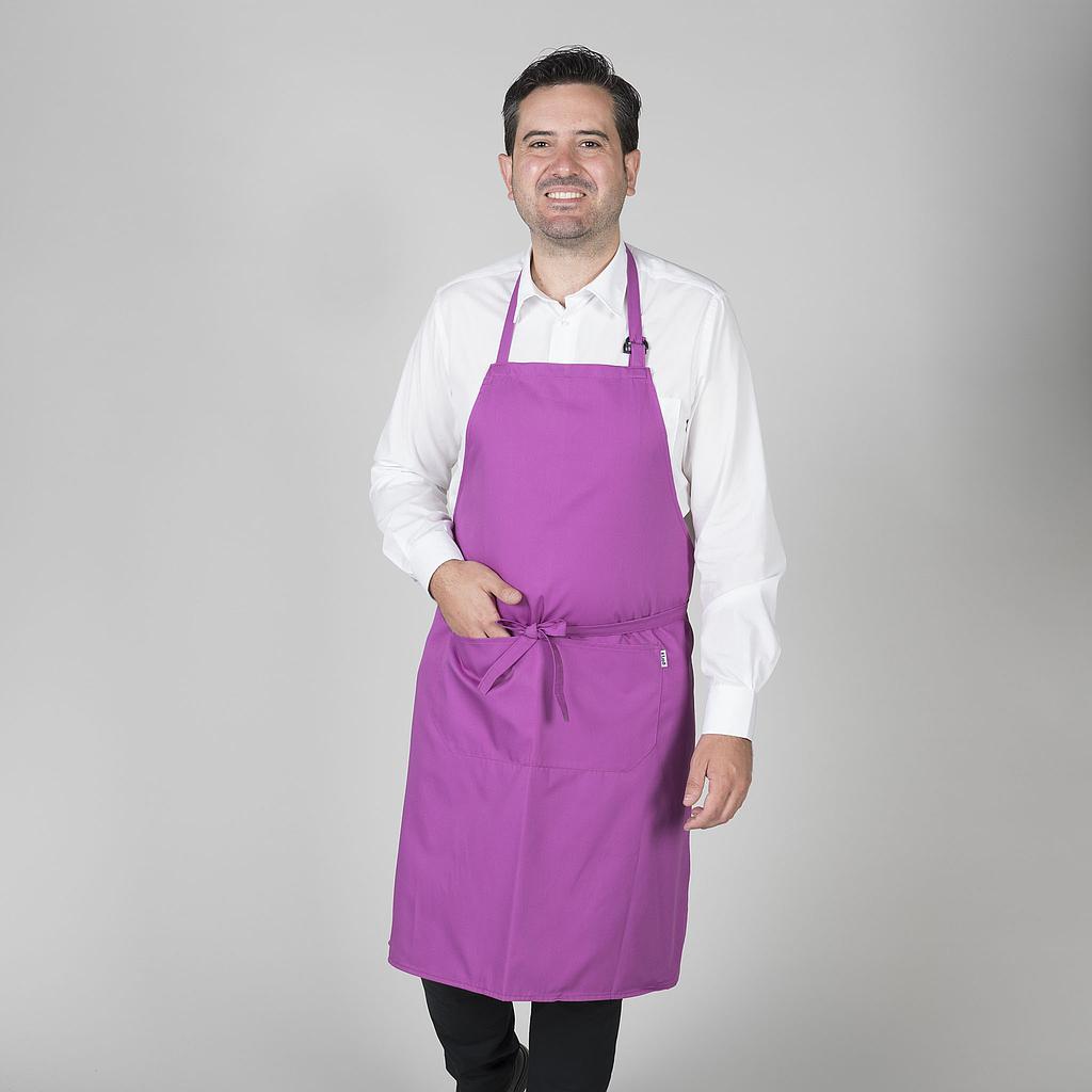 DELANTAL CON PETO Y BOLSILLO 90x75 CM SARGA - Gary's