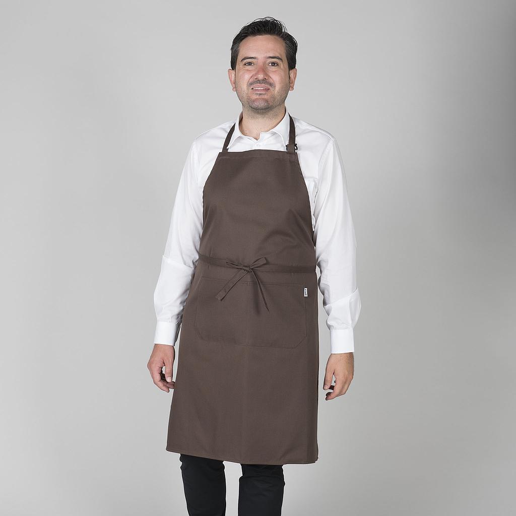 DELANTAL CON PETO Y BOLSILLO 90x75 CM SARGA - Gary's