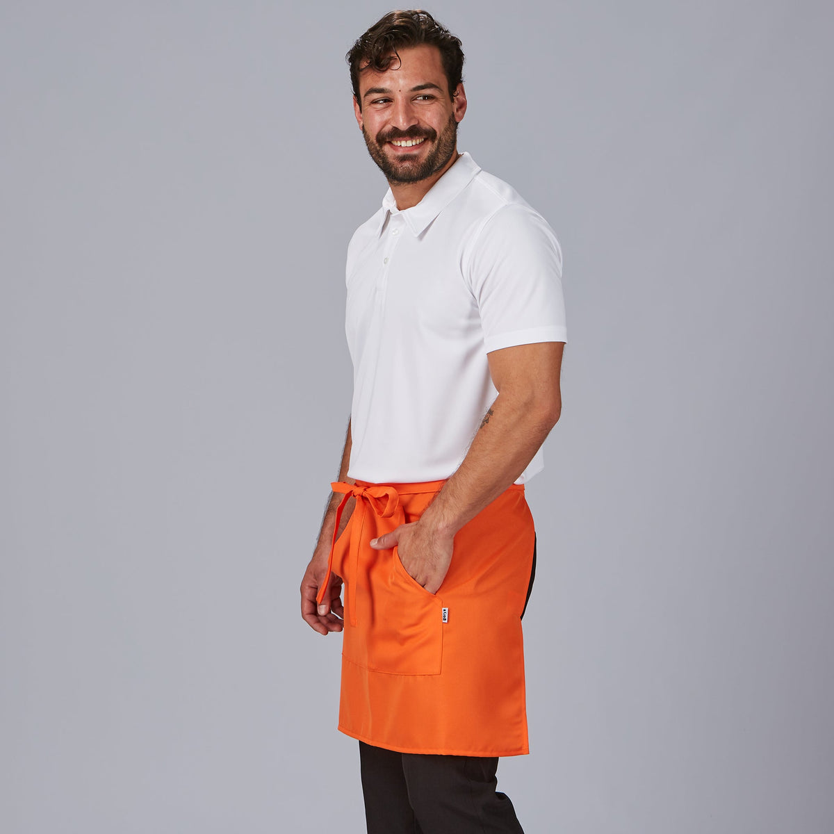 DELANTAL SIN PETO Y BOL 50X75 CM SARGA POL