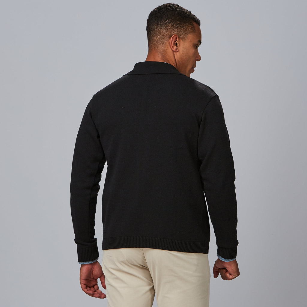 CARDIGAN CUELLO SOLAPA ABOTONADO HOMBRE