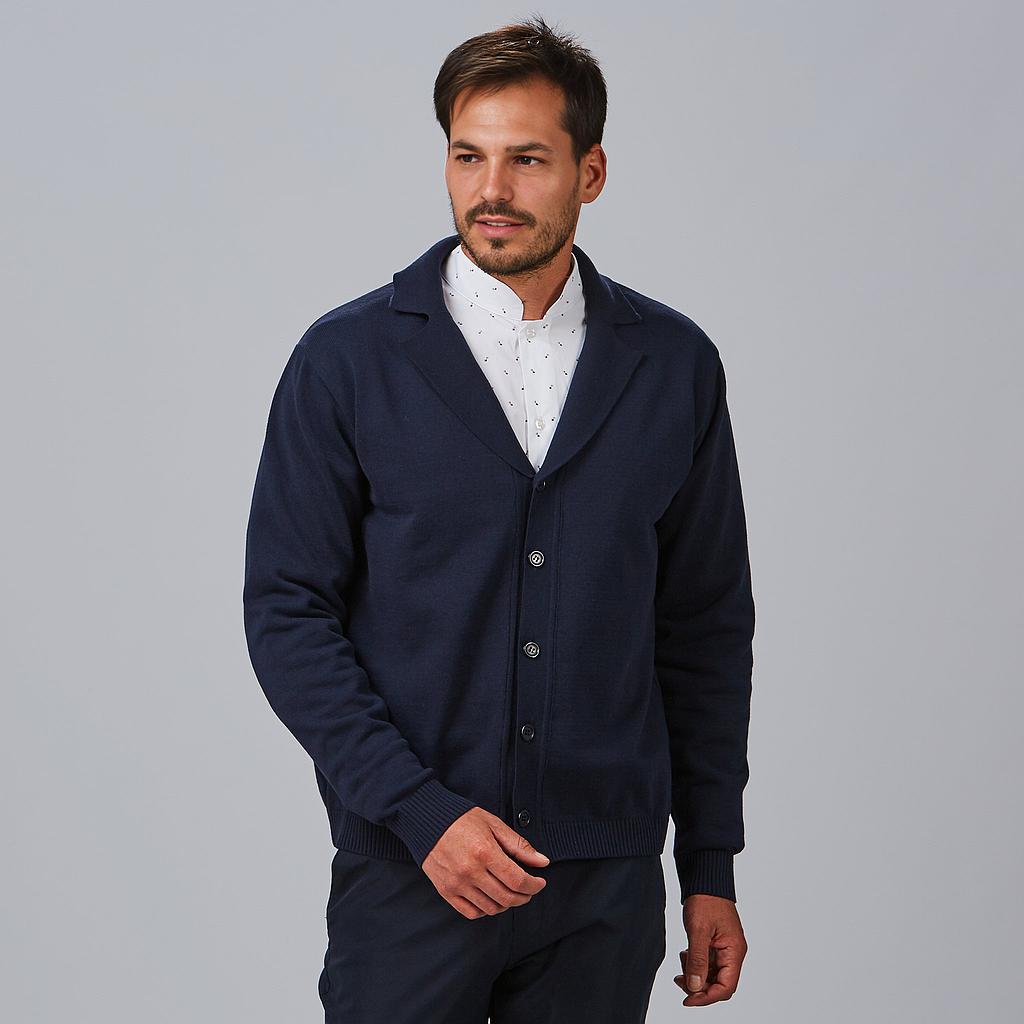 Cardigan Cuello Solapa Abotonado Hombre — Gary’s