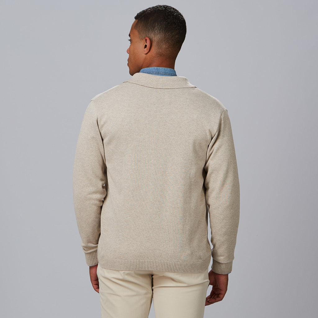 CARDIGAN CUELLO SOLAPA ABOTONADO HOMBRE