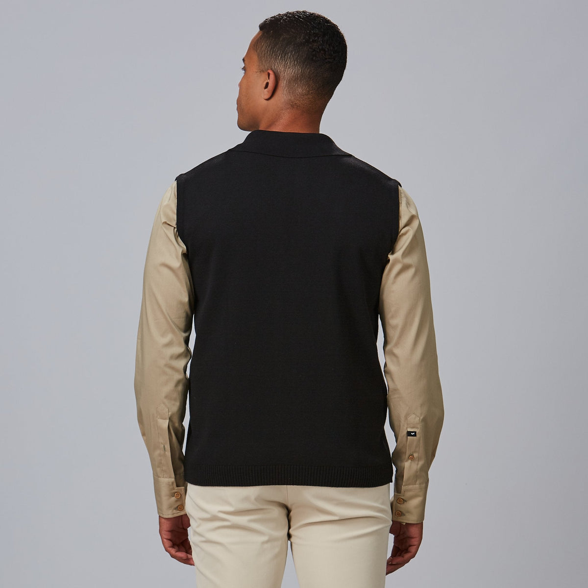 CHALECO CUELLO SOLAPA ABOTONADO HOMBRE - Gary's