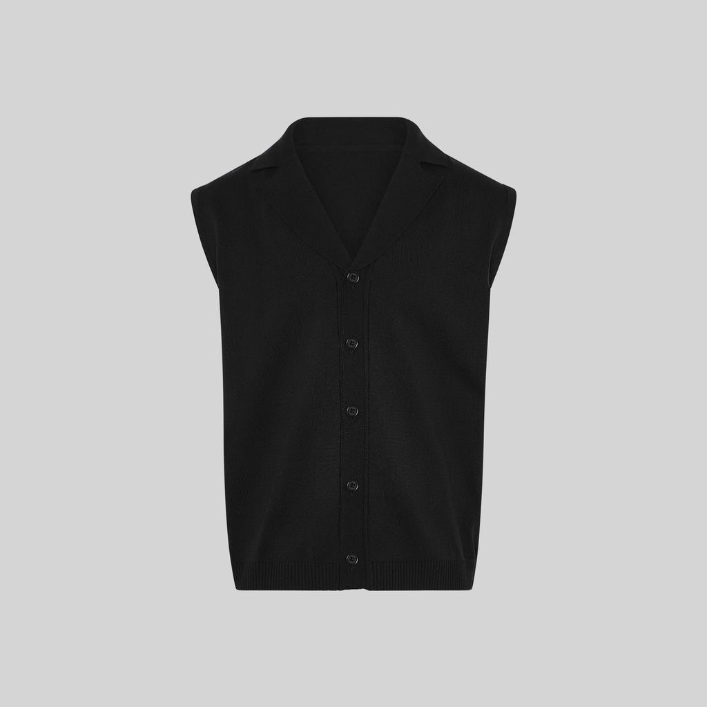 CHALECO CUELLO SOLAPA ABOTONADO HOMBRE - Gary's