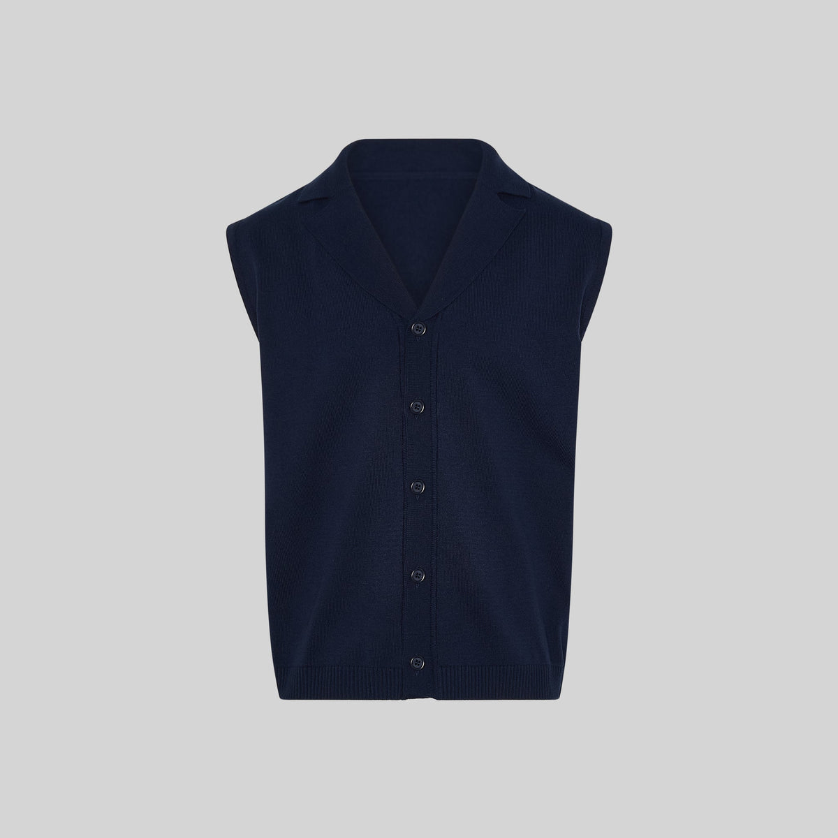 CHALECO CUELLO SOLAPA ABOTONADO HOMBRE - Gary's