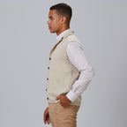 CHALECO CUELLO SOLAPA ABOTONADO HOMBRE - Gary's