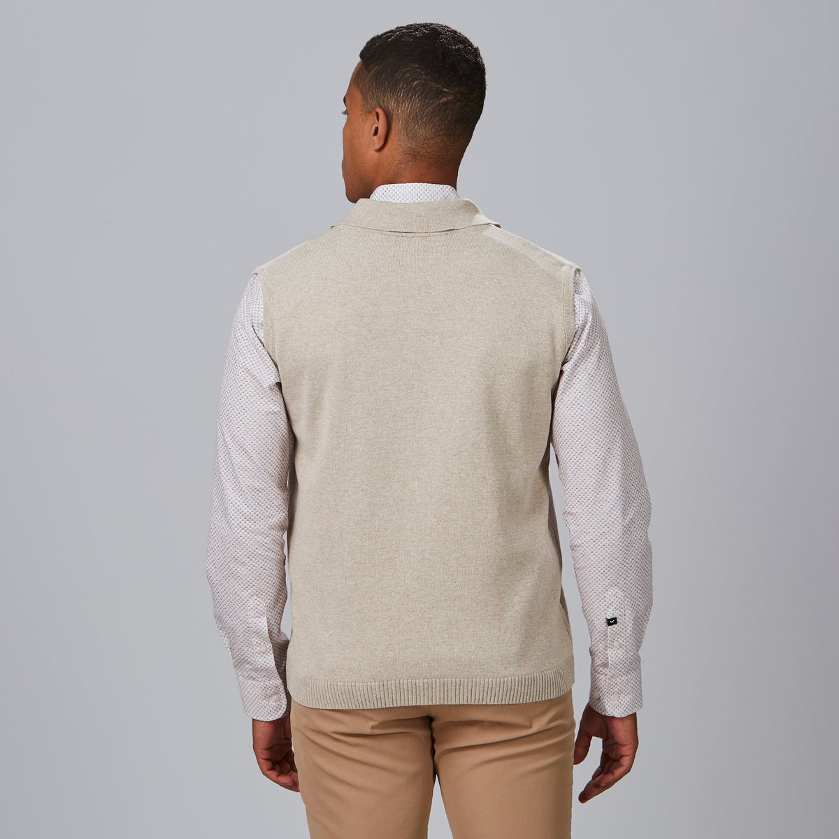 CHALECO CUELLO SOLAPA ABOTONADO HOMBRE - Gary's