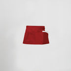 DELANTAL S/PETO CORTO C/BOLS. CINTAS ALGODON 30X60 CM - Gary's
