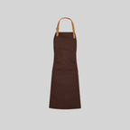 DELANTAL CON PETO CINTA DE CUERO 72X80 CM - Gary's