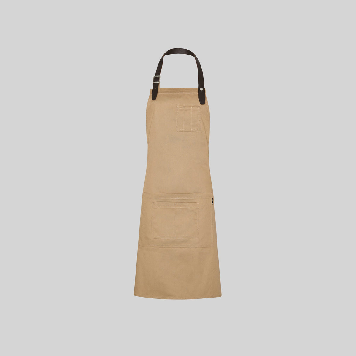 DELANTAL CON PETO CINTA DE CUERO 72X80 CM - Gary's