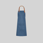 DELANTAL CON PETO CINTA DE CUERO 72X80 CM - Gary's