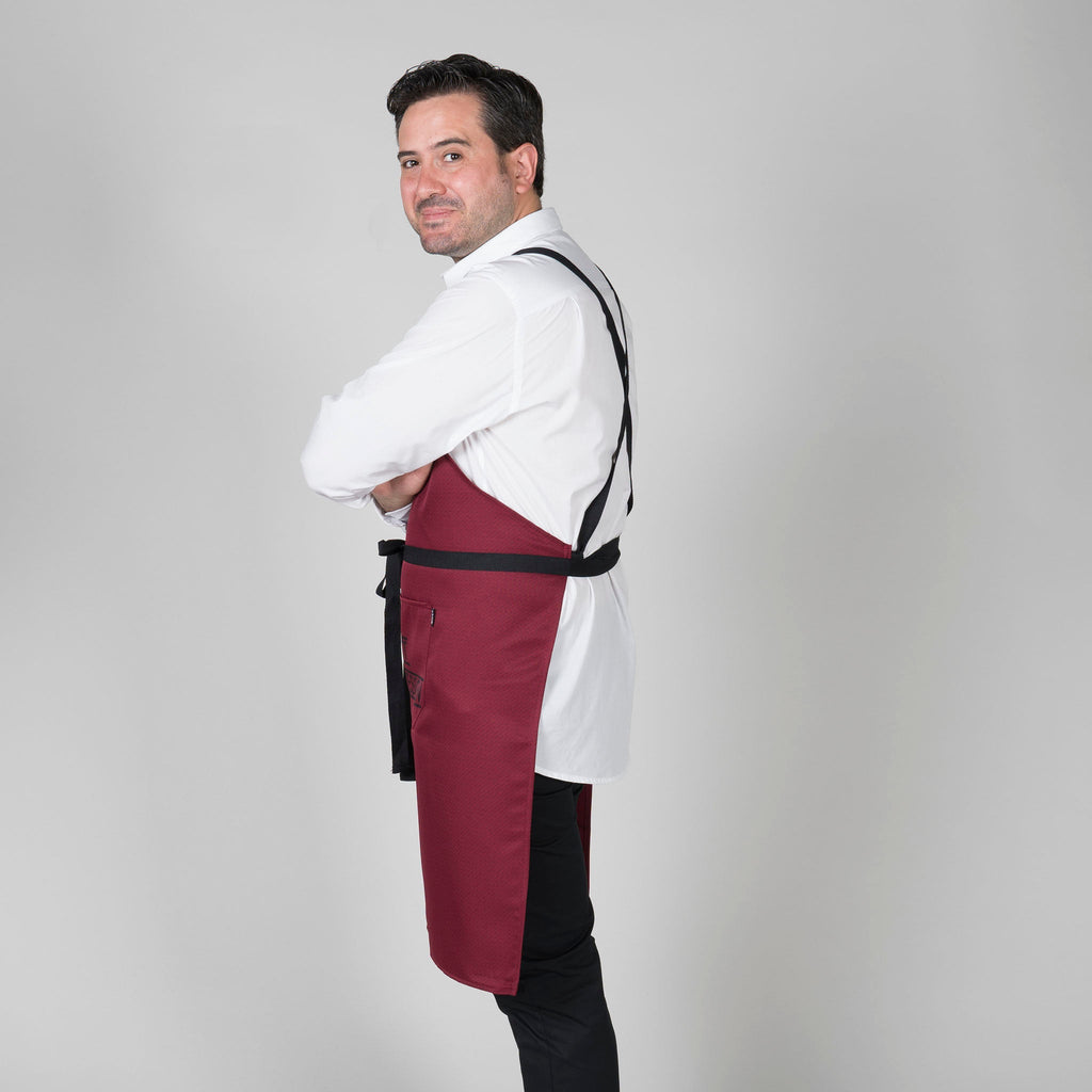 DELANTAL CON PETO GOURMET ESTAMPADO 92X75 CM - Gary's