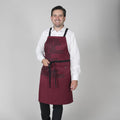 DELANTAL CON PETO GOURMET ESTAMPADO 92X75 CM - Gary's