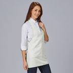 DELANTAL BISTRO ESCOTE PICO BOLSILLO CENTRO 80X65 CM - Gary's