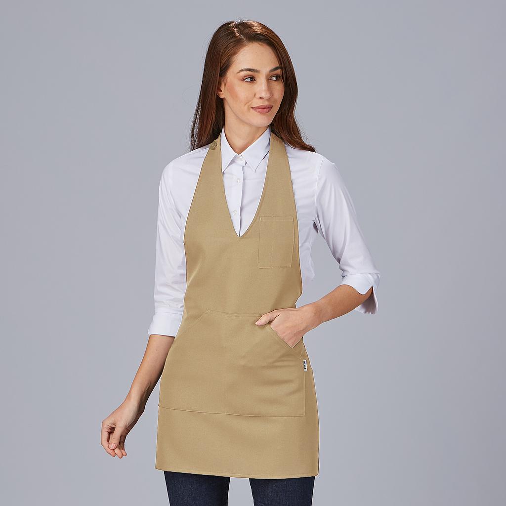 DELANTAL BISTRO SARGA POLIESTER 80X65 CM - Gary's