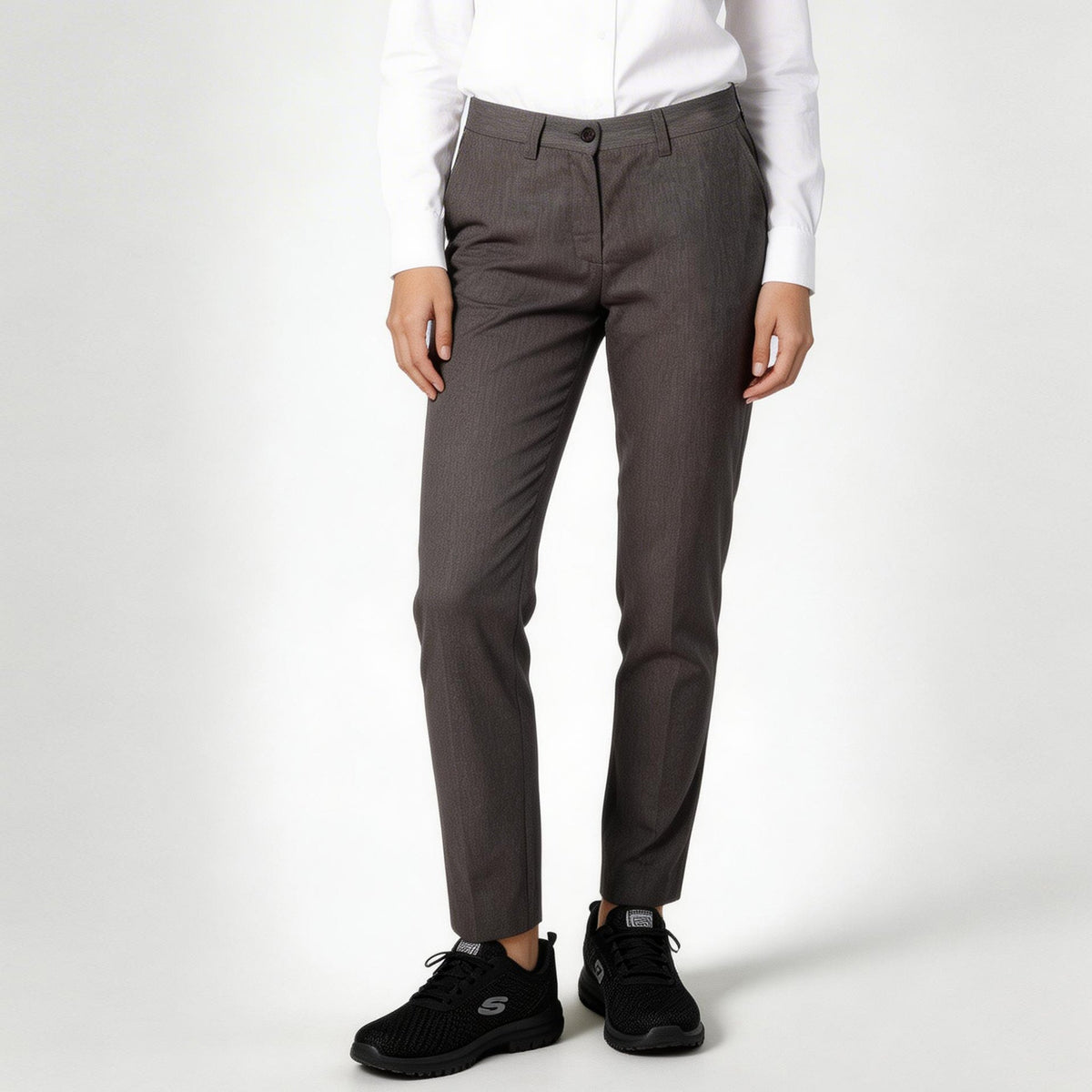 PANTALON MUJER CHINO SARGA JASPEADA - Gary's
