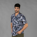 CAMISA HOMBRE CUELLO SOLAPA HAWAI - Gary's