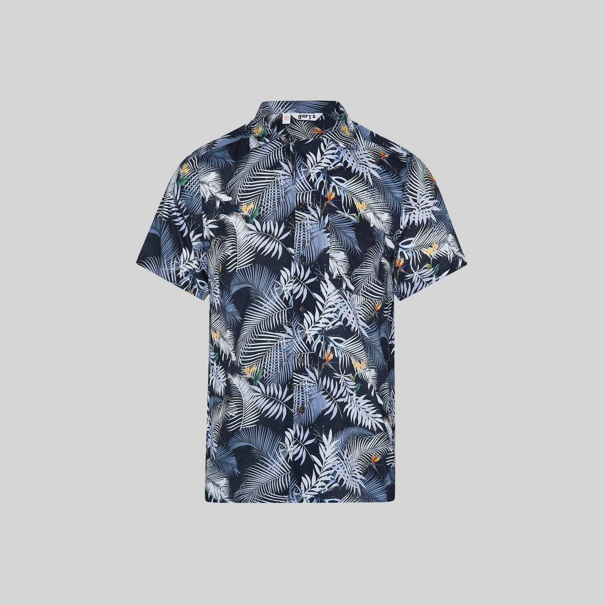 CAMISA HOMBRE CUELLO SOLAPA HAWAI - Gary's