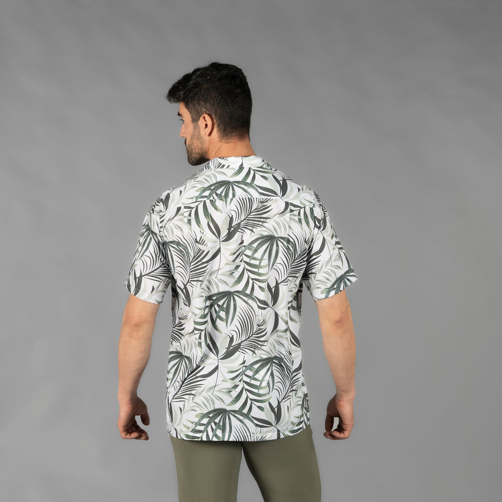 CAMISA HOMBRE CUELLO SOLAPA HAWAI - Gary's