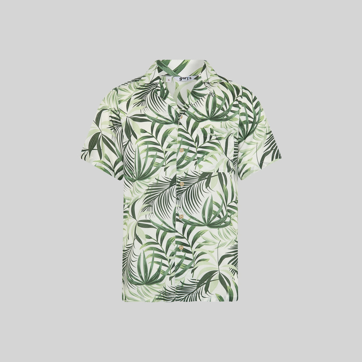 CAMISA HOMBRE CUELLO SOLAPA HAWAI - Gary's